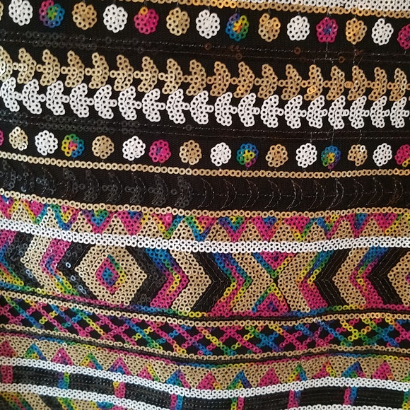 Guess All Sequin Skirt Size XL NWT - Picture 5 of 8